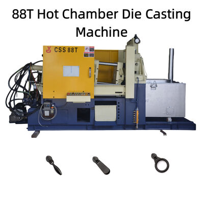 Качество 88T Hot Chamber Die Casting Machine for Precision Zinc Alloy Zipper Slider Production Фабрика