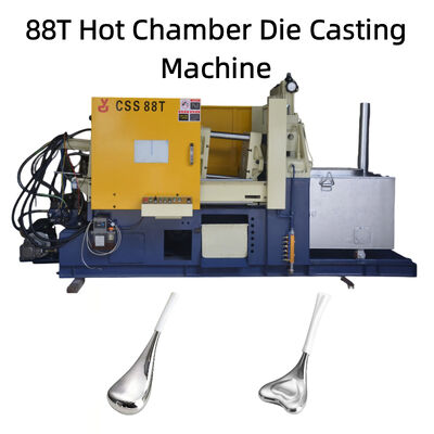 Качество 88T Hot Chamber Die Casting Machine for Plating-Grade Zinc Alloy Facial Massager Wand Manufacturing Фабрика