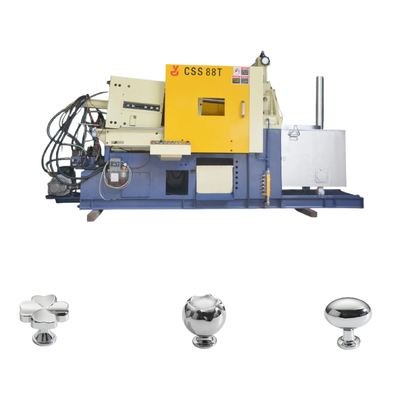 Quality Zinc Alloy Die Casting Machine for Single Hole Furniture Door Handle Zinc Alloy Round Cabinet Knobs Production Equipment factory