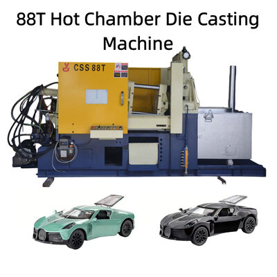 Quality 88T Hot Chamber Die Casting Machine For High-Fidelity Zinc Alloy Realistic Car Miniature Production Equipments factory